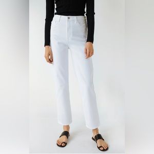 J BRAND Jules High Rise Straight Jean